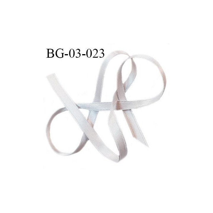 Galon ruban satin haut de gamme 3 mm couleur gris rosé double face très solide largeur 3 mm prix au mètre