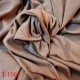 Tissu coton jersey lingerie fond de culotte chocolat au lait largeur 137 cm poids m2 100 gr prix 10 cm de long par 137 cm