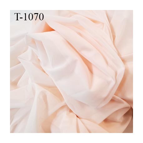 Powernet spécial lingerie extensible dans les deux sens rose pétale haut de gamme largeur 162 cm prix pour 10 cm de long