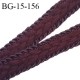 Galon 15 mm couleur bordeaux largeur 15 mm prix au mètre