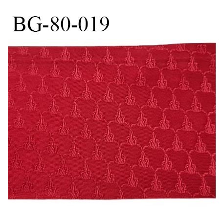 Galon rehausse 80 cm couleur rouge haut de gamme largeur 80 cm prix au mètre