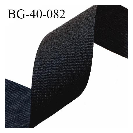Sangle 40 mm en polyamide couleur noir très solide fabrication française largeur 40 mm prix au mètre