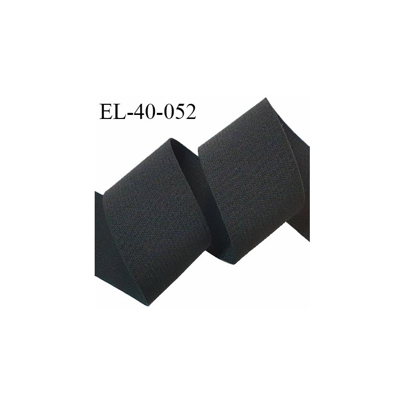 Biais Plat Extérieur Déperlant Noir 30 Mm - 100% Polyester, Fabriqué En France, Vendu Au Mètre