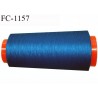 Cone 5000 m fil Polyester n° 120 couleur bleu azur longueur 5000 mètres fil Coats Epic bobiné en France
