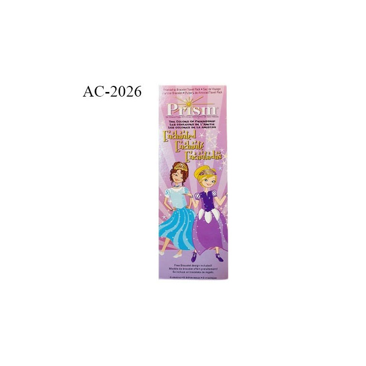Mini pack de 6 échevettes en coton 100% mercerisé Prism DMC Enchanté avec schéma explicatif prix à l'unité