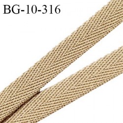 Biais sergé 10 mm couleur beige largeur 10 mm prix au mètre