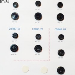 Plaque de 13 boutons pour création unique diamètre 15 à 20 mm fabrication européenne prix pour la plaque entière
