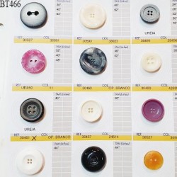 Plaque de 12 boutons pour création unique diamètre 20 à 30 mm fabrication européenne prix pour la plaque entière