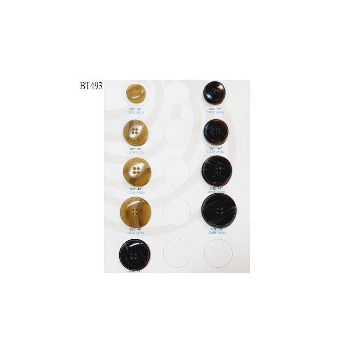 Plaque de 9 boutons pour création unique diamètre 20 à 34 mm prix pour la plaque entière