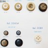Plaque de 9 boutons pour création unique diamètre 17 à 33 mm prix pour la plaque entière