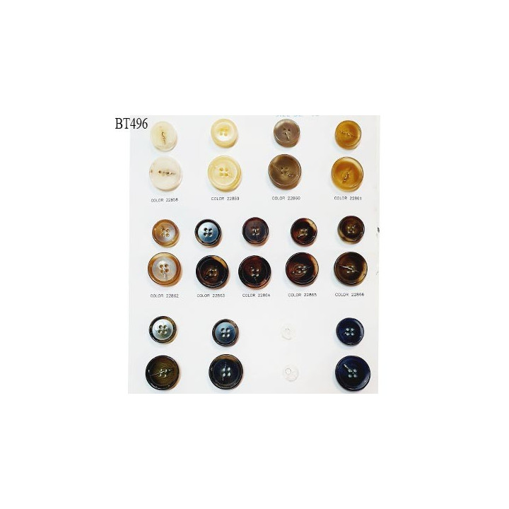 Plaque de 24 boutons pour création unique diamètre 20 à 24 mm prix pour la plaque entière
