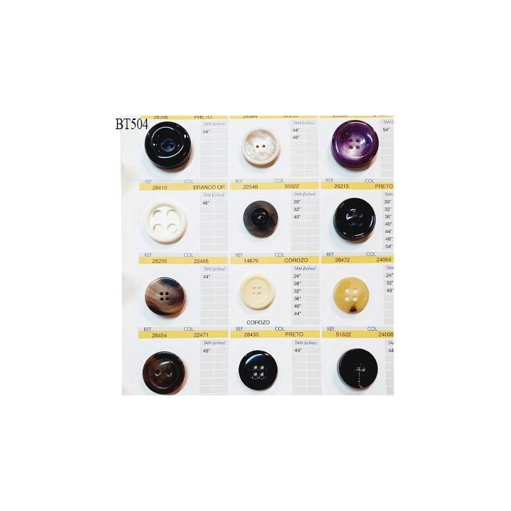 Plaque de 12 boutons pour création unique diamètre 24 à 34 mm prix pour la plaque entière