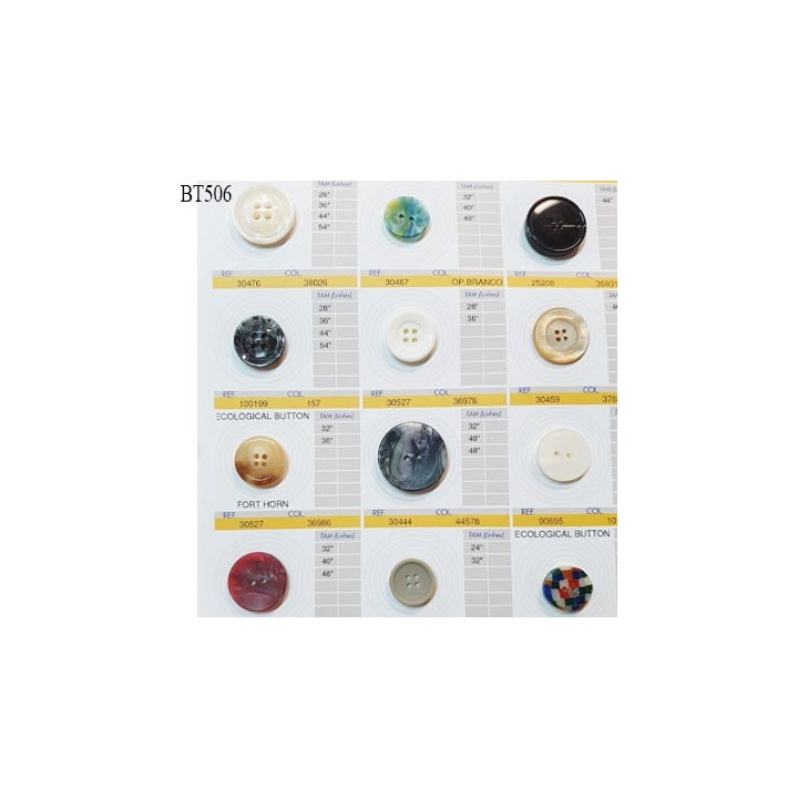 Plaque de 12 boutons pour création unique diamètre 20 à 27 mm prix pour la plaque entière