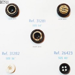 Plaque de 5 boutons pour création unique diamètre 22 à 33 mm prix pour la plaque entière