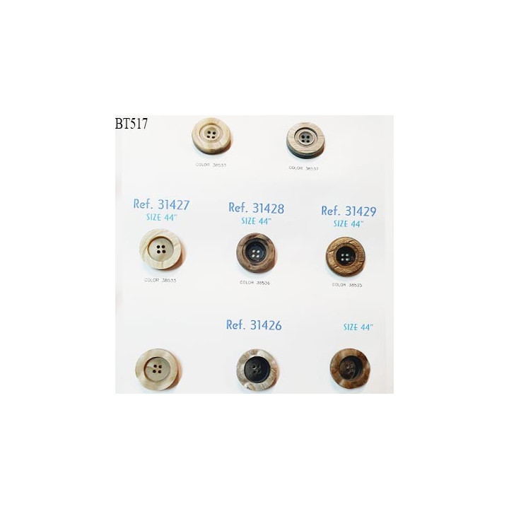 Plaque de 8 boutons pour création unique diamètre 28 mm prix pour la plaque entière