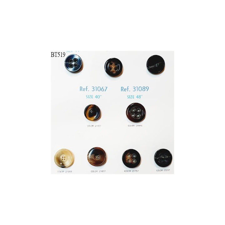 Plaque de 9 boutons pour création unique diamètre 25 à 28 mm prix pour la plaque entière