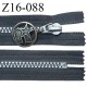 Fermeture zip 17 cm non séparable couleur gris zip largeur 6 mm longueur 17 cm largeur 30 mm prix à l'unité