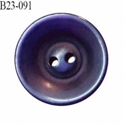 Bouton 23 mm couleur violet très foncé 2 trous diamètre 23 mm épaisseur 4 mm prix à l'unité