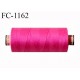 Bobine 1000 m fil Polyester n° 120 couleur fuschia longueur 1000 mètres grande marque