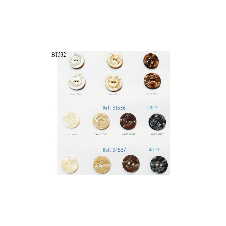 Plaque de 14 boutons pour création unique diamètre 28 à 30 mm prix pour la plaque entière