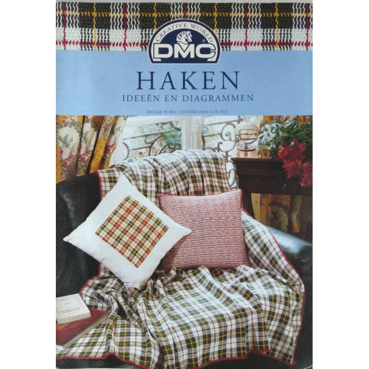 DMC livret idée de diagramme coussin plaid référence 97516 