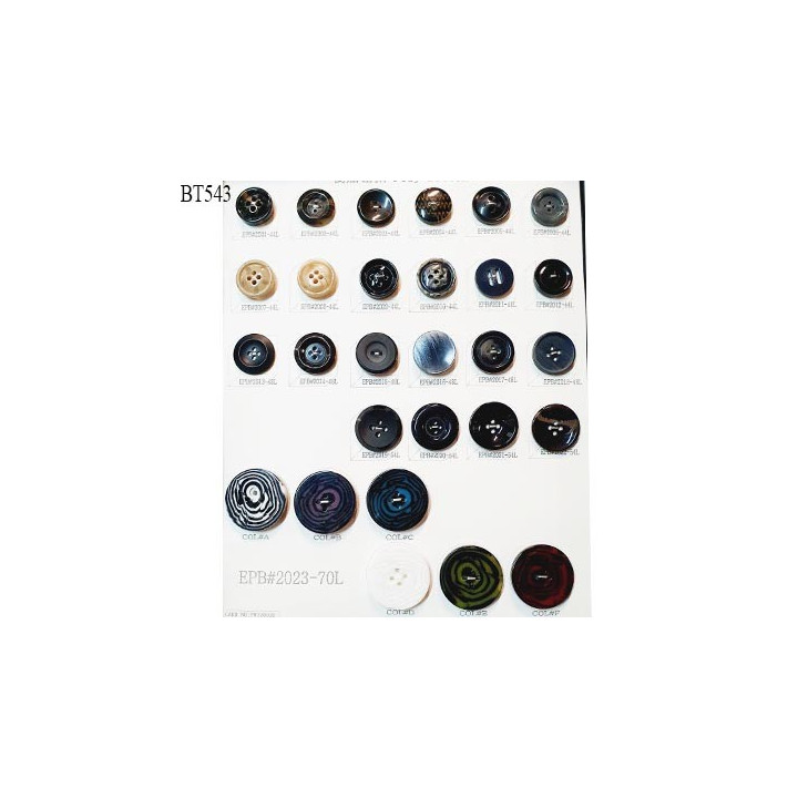 Plaque de 28 boutons très beaux diamètre de 27 à 44 mm pour création unique prix pour la plaque entière