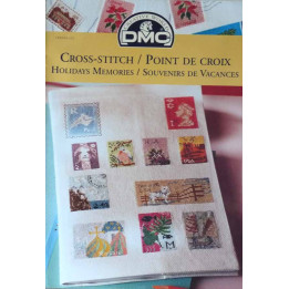 livret DMC point de croix souvenirs de vacances