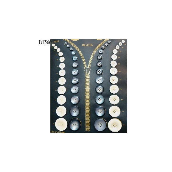 Plaque de 48 boutons très beaux pour création unique diamètre de 10 à 40 mm prix pour la plaque entière