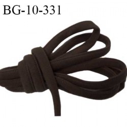 Cache armature et baleine underwire 10 mm couleur café très doux au toucher largeur 10 mm prix au mètre