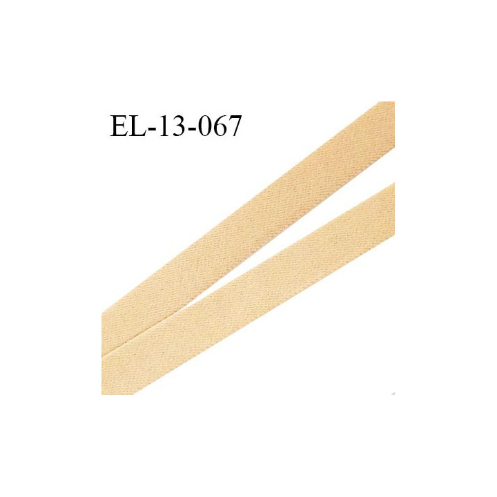 Elastique 13 mm lingerie couleur peau largeur 13 mm allongement +100% prix au mètre