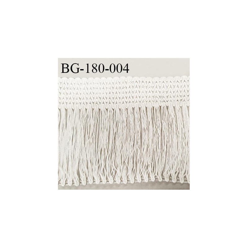 Ruban à Franges 2 M X 6 Cm - Blanc, Tissu, Pour Décoration, Couture, Bricolage Vintage