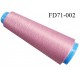 Destockage cone 3000 mètres de fil mousse polyester fil n°120 couleur vieux rose longueur 3000 m