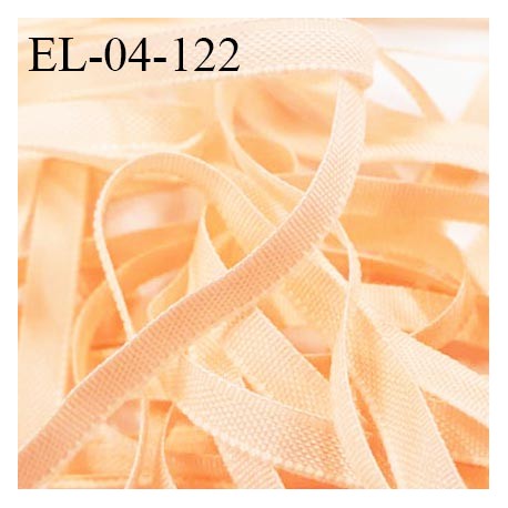 Elastique 4 mm fin spécial lingerie polyamide élasthanne couleur chair rosé grande marque prix au mètre