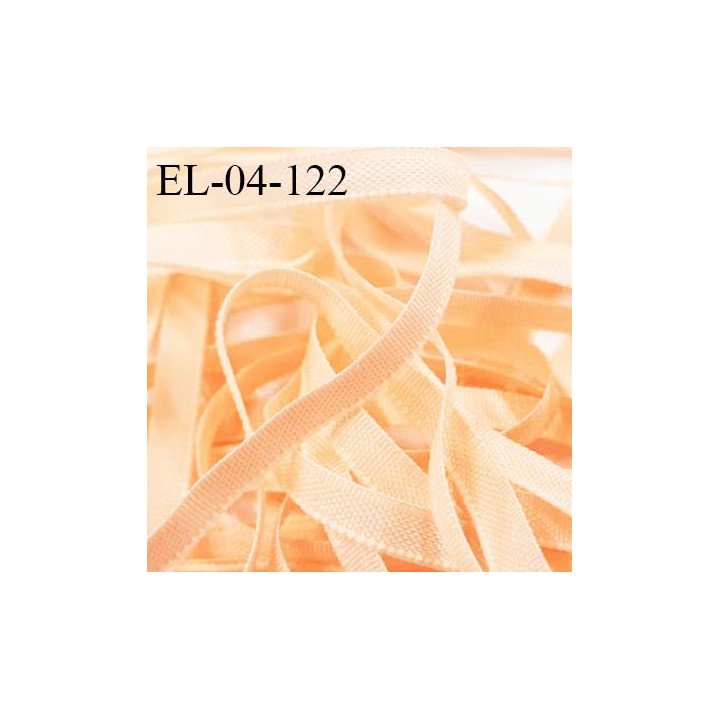 Elastique 4 mm fin spécial lingerie polyamide élasthanne couleur chair rosé grande marque prix au mètre
