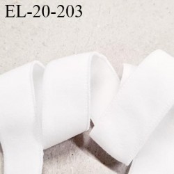 Elastique 20 mm souple sous bande soutien sg et lingerie naturel doux Fabriqué en Europe largeur 20 mm prix au mètre