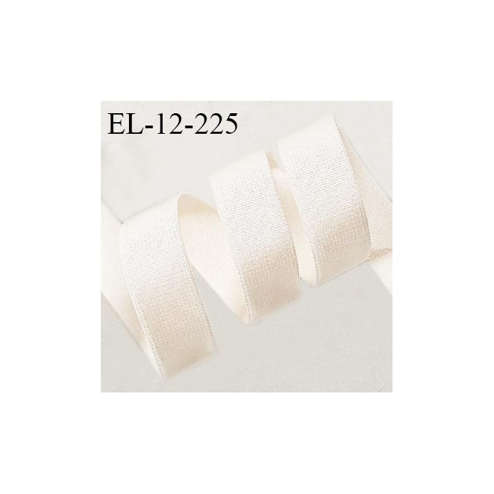 Elastique lingerie 12 mm haut de gamme couleur soie rosée brillant élastique souple prix au mètre