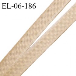 Elastique 6 mm fin spécial lingerie polyamide élasthanne couleur peau fabriqué en France prix au mètre