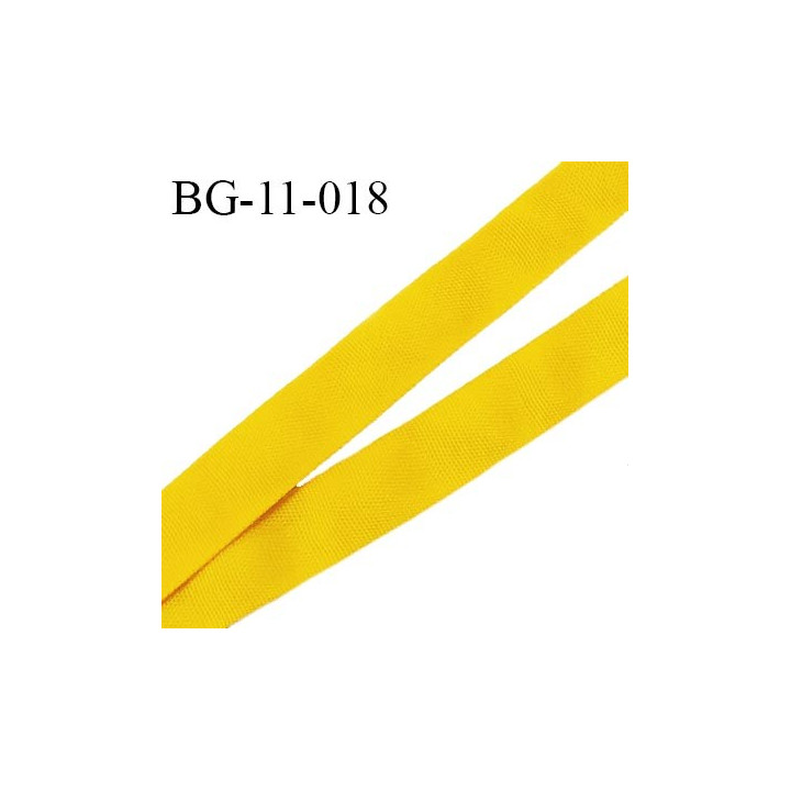 Cache armature 11 mm polyamide fin petit grain très résistant couleur jaune largeur 11 mm prix au mètre