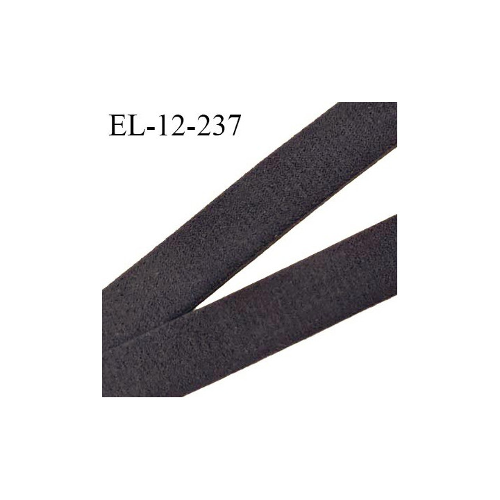 Elastique 12 mm lingerie couleur gris très doux au toucher largeur 12 mm prix au mètre