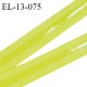 Elastique 13 mm anti-glisse haut de gamme couleur vert anis largeur 13 mm fabriqué en France prix au mètre