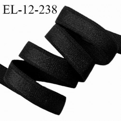 Elastique lingerie 12 mm haut de gamme couleur noir largeur 12 mm allongement +90% prix au mètre
