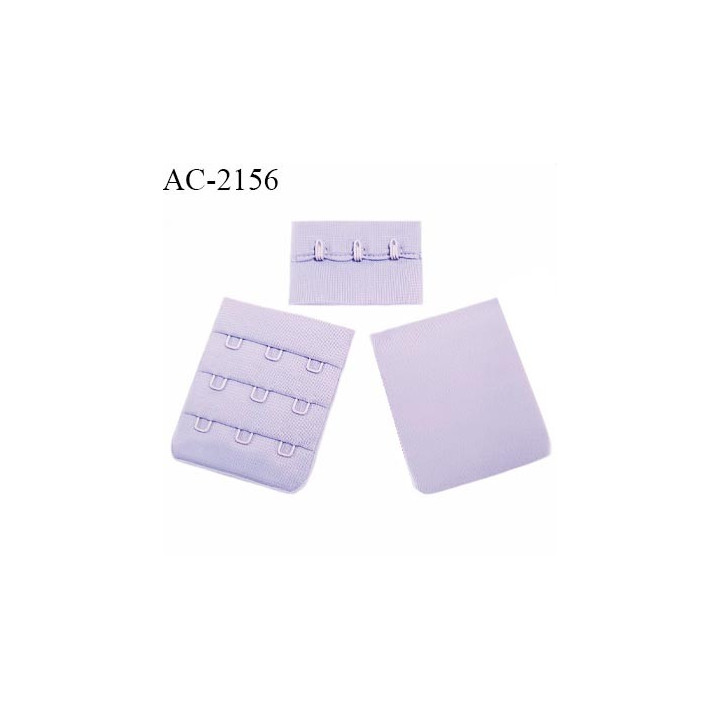 Agrafe 45 mm attache SG haut de gamme couleur peau 3 rangées 3 crochets largeur 45 mm hauteur 57 mm prix à l'unité