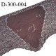 Tissu dentelle 32 cm extensible haut de gamme couleur prunelle largeur 32 cm prix pour 1 laize de 110 cm de longueur