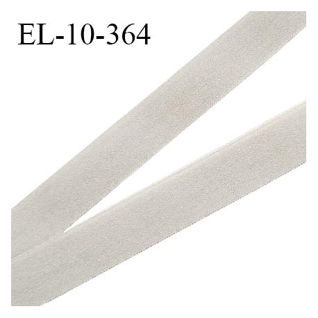 Elastique lingerie 10 mm très haut de gamme élastique fin et souple couleur gris largeur 10 mm prix au mètre