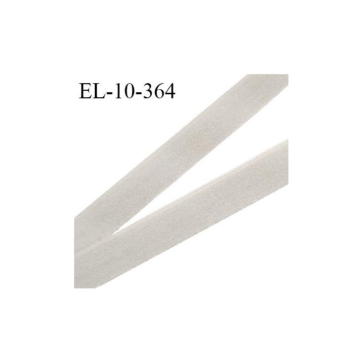 Elastique lingerie 10 mm très haut de gamme élastique fin et souple couleur gris largeur 10 mm prix au mètre