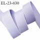 Elastique 22 mm lingerie haut de gamme couleur lavande ou bleuet bonne élasticité très doux au toucher prix au mètre