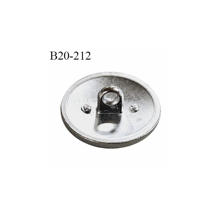 Bouton 20 mm très haut de gamme métal couleur laiton vieilli avec motif accroche avec un anneau diamètre 20 mm prix à l'unité