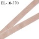 Elastique lingerie 10 mm haut de gamme fabriqué en France couleur beige rosé largeur 10 mm allongement +70% prix au mètre