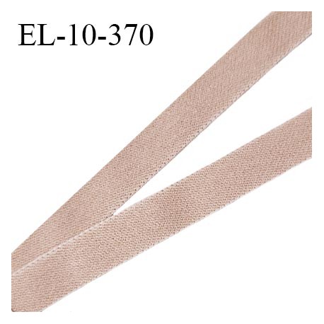 Elastique lingerie 10 mm haut de gamme fabriqué en France couleur beige rosé largeur 10 mm allongement +70% prix au mètre