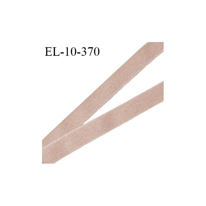 Elastique lingerie 10 mm haut de gamme fabriqué en France couleur beige rosé largeur 10 mm allongement +70% prix au mètre
